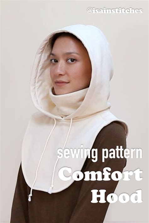 sewing instructions for hood pattern.